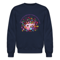 Load image into Gallery viewer, Leti&#39;s: Circulo De Mujeres Que Corren Con Los Lobos Unisex Sweatshirt - navy
