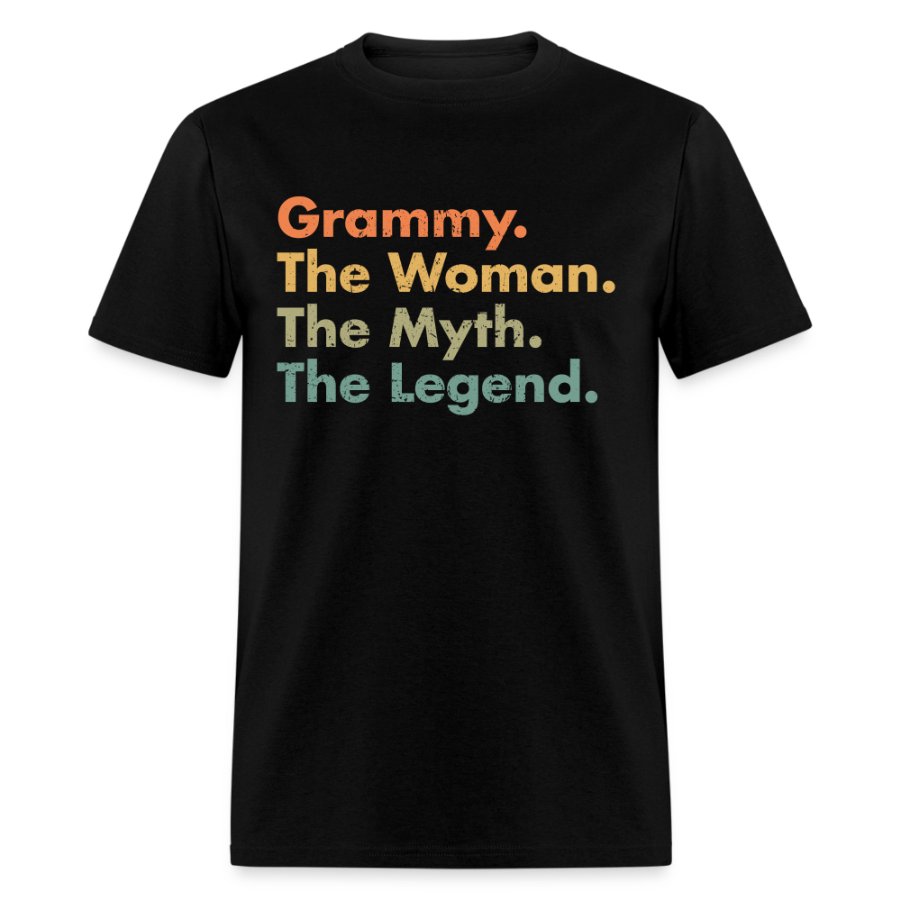 Grammy The Woman The Myth The Legend Unisex Classic T-Shirt - black