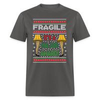 Load image into Gallery viewer, Fragile It&#39;s A Major Award Unisex Classic T-Shirt - charcoal

