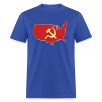 Load image into Gallery viewer, American Communism Unisex Classic T-Shirt - royal blue
