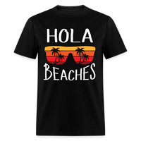 Load image into Gallery viewer, Hola Beaches Unisex Classic T-Shirt - black
